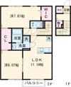 Mitsuya A棟の間取り画像