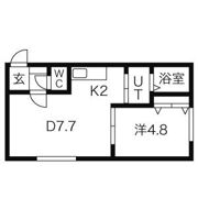 アニバーサリー16の間取り画像