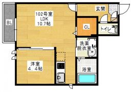 GRANDTIC BIG BIRD（グランティックビッグバード）の間取り画像
