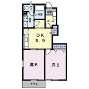 ラシーヌⅢ弐番館の間取り画像