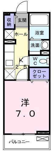 セカンドプロムナードの間取り画像