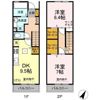 WESTエヴ Ⅱの間取り画像