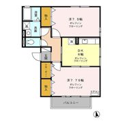 エスポワール富竹 A/B/Cの間取り画像