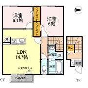 セレッソの間取り画像