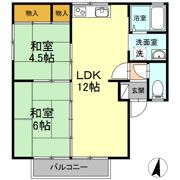 クレインハイムの間取り画像