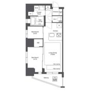 コンフォリア新御徒町の間取り画像