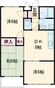 今田マンションA棟の間取り画像