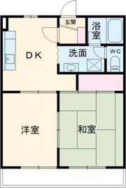 サニーキャッスルの間取り画像