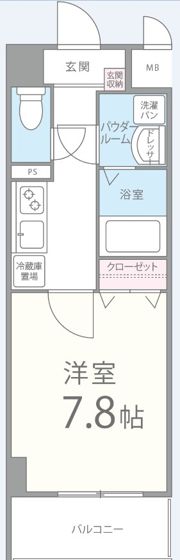 ヴィルヌーブの間取り画像