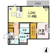 メゾン太閤の間取り画像