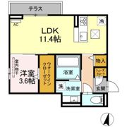 メゾン太閤の間取り画像