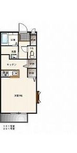 K・Village D棟の間取り画像