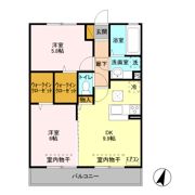 グランオッツ Ⅱ Aの間取り画像