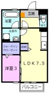 メゾンドまりんの間取り画像
