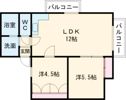スカイハイツT-1の間取り画像