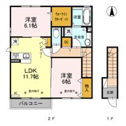 ラ・ペーシュの間取り画像