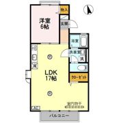セジュールエイトの間取り画像
