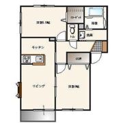 カーサソレーユ B棟の間取り画像