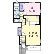 リュクセル弐番館の間取り画像