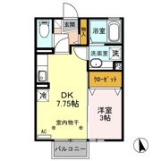 モナリエの間取り画像