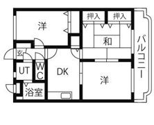 ユーミー若木の間取り画像