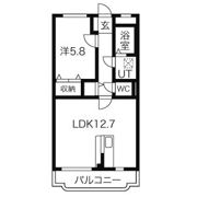 シルキー小山の間取り画像