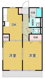 ハイムKの間取り画像