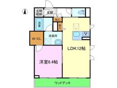 シャーメゾン梅景の間取り画像