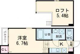 IMPERIAL RESIDENCE八王寺の間取り画像