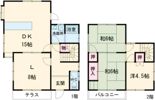 緑区上旭戸建ての間取り画像