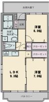 トレンタ・ノーベの間取り画像