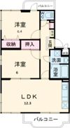 コーポ・南風の間取り画像