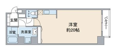 フローレンスAKISHIMAの間取り画像
