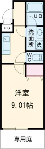 クローリスメゾンI番館の間取り画像