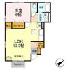 ランコントル成田の間取り画像
