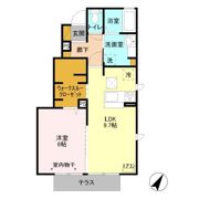 レスポワールアヤの間取り画像
