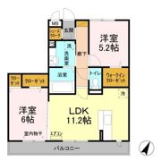 グランフェリシアの間取り画像