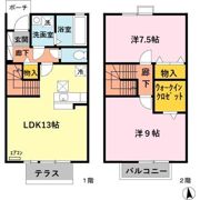 ルーチェ東水元の間取り画像