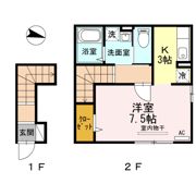 パインハウス Ⅲの間取り画像