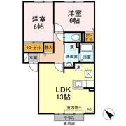 グランシャリオ Bの間取り画像