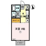 シングルコート田園の間取り画像