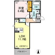 オハナの間取り画像