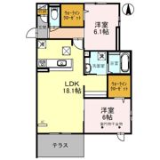 グラサ上穂積の間取り画像
