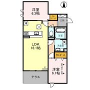 グラサ上穂積の間取り画像