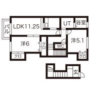 アルビレオ(albireo) A棟の間取り画像