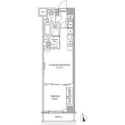 ザ・パークハビオ高円寺レジデンスの間取り画像