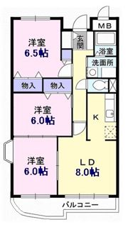 カンタベリー ベルの間取り画像