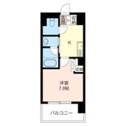 オーキッドレジデンス品川の間取り画像