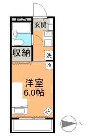 セントラル白山の間取り画像