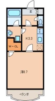 クラリスの間取り画像